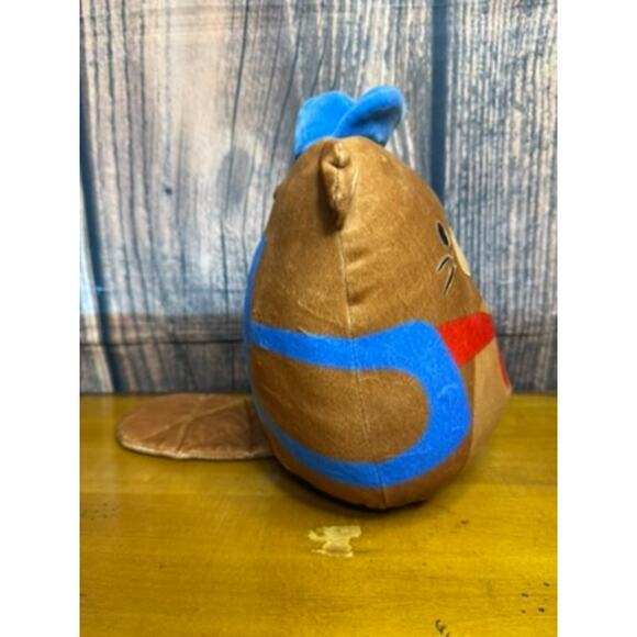 Squishmallows Chip the Beaver Plush Toy Small 8" Multicolor - Picture 2 of 5